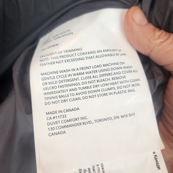 Outdoor Survival Canada down jacket size M(estimated) in EUC - Picture 8 of 9